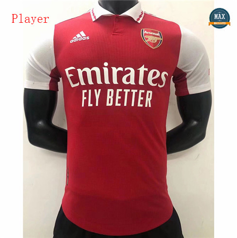 Max Maillots Player Version 2022/23 Arsenal Domicile