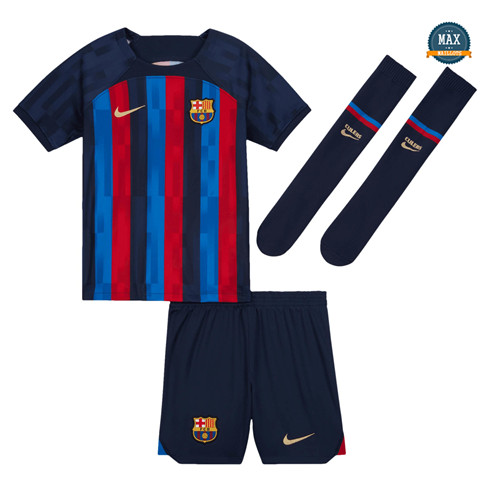 Max Maillots Barcelone Enfant Domicile 2022/23