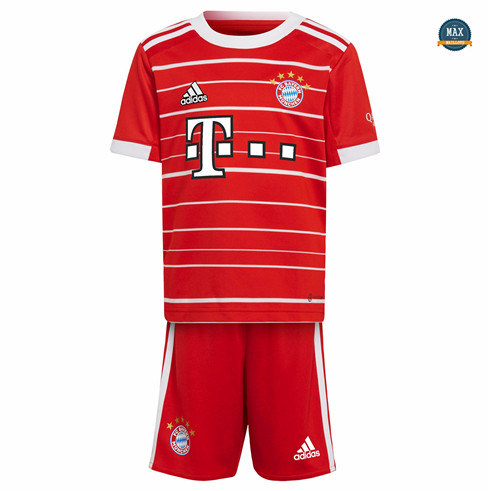 Max Maillots Bayern Munich Enfant Domicile 2022/23