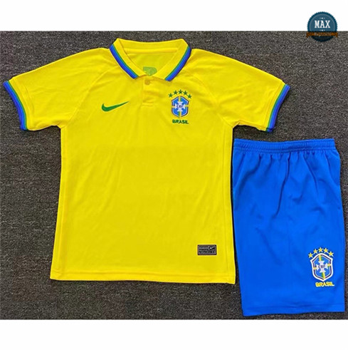 Max Maillots Brésil Enfant Domicile 2022/23