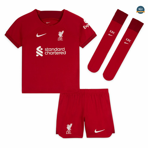 Max Maillots Liverpool Enfant Domicile 2022/23