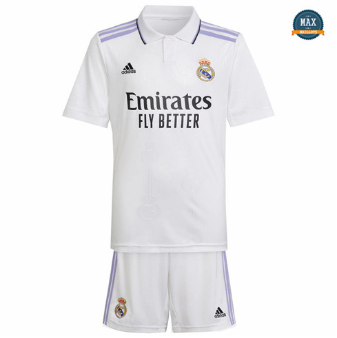 Max Maillots Real Madrid Enfant Domicile 2022/23