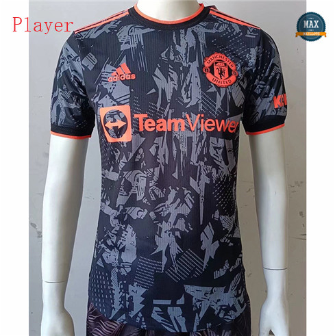 Max Maillot Player Version 2022/23 Manchester United camouflage Noir