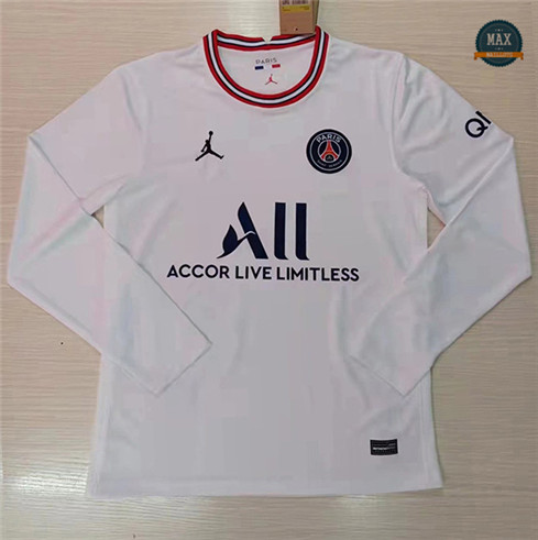 Max Maillot PSG Jordan Fourth Manche Longue 2021/22