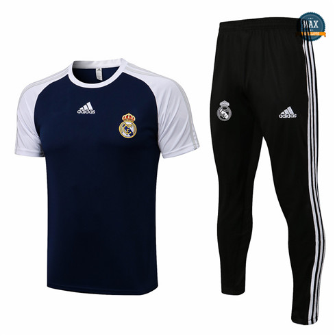 Max Maillot Real Madrid + Pantalon 2022/23 Training Bleu Marine/Blanc