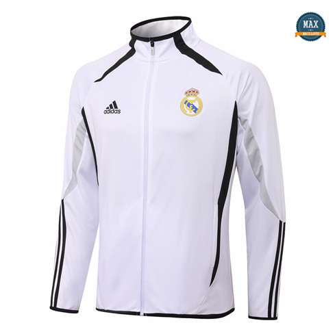 Max Veste Real Madrid 2022/23 Édition conjointe Blanc/Noir