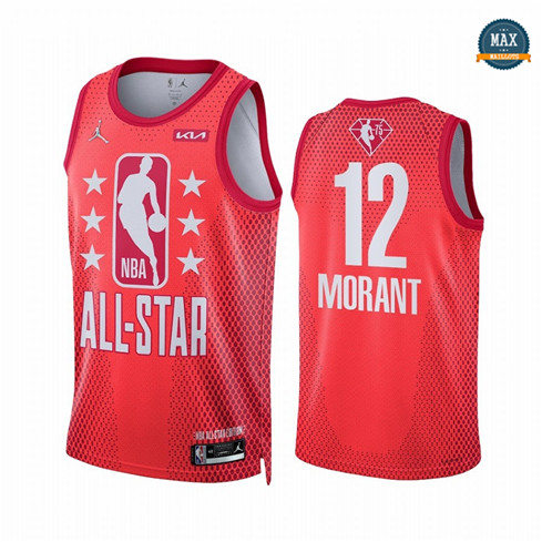 Max Maillot Ja Morant - 2022 All-Star Maroon