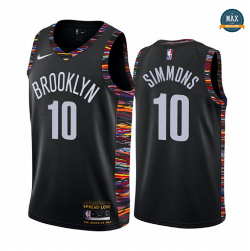 Max Maillot Ben Simmons, Brooklyn Nets 2020/21 - Édition Ville