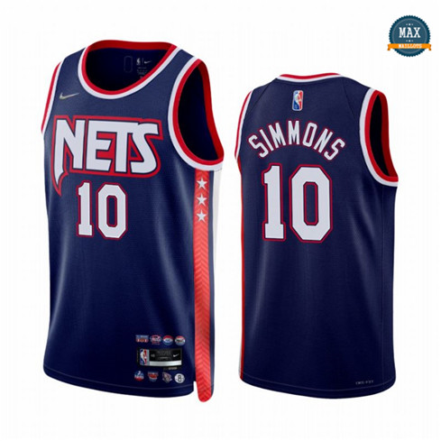 Max Maillot Ben Simmons, Brooklyn Nets 2021/22 - Édition Ville