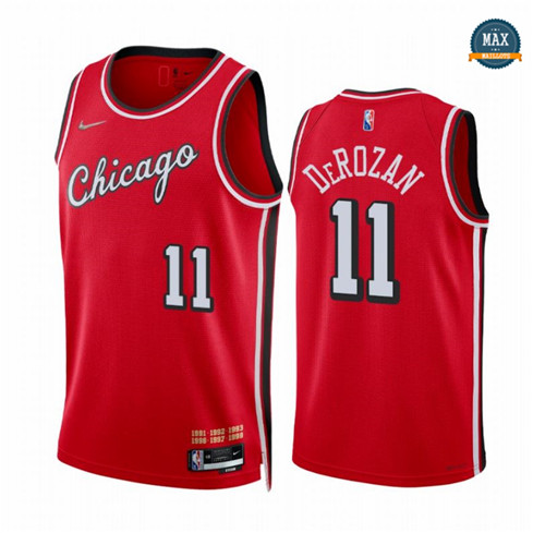 Max Maillot DeMar DeRozan, Chicago Bulls 2021/22 - Édition Ville