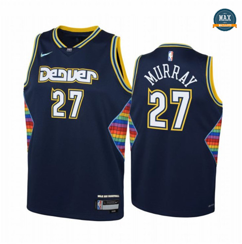 Max Maillot Jamal Murray, Denver Nuggets 2021/22 - Édition Ville