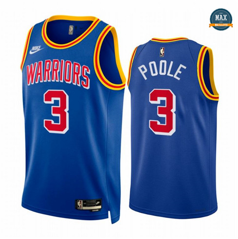 Max Maillot Jordan Poole, Golden State Warriors 2021/22 - Classic