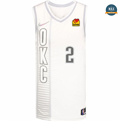 Max Maillot Shai Gilgeous-Alexander, Oklahoma City Thunder 2021/22 - Édition Ville