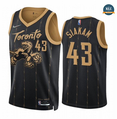 Max Maillot Pascal Siakam, Toronto Raptors 2021/22 - Édition Ville