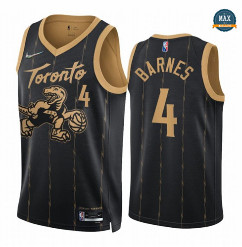 Max Maillot Scottie Barnes, Toronto Raptors 2021/22 - Édition Ville