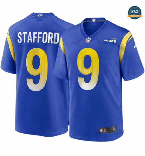 Max Maillot Matthew Stafford, Los Angeles Rams - Royal