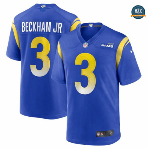 Max Maillot Odell Beckham Jr, Los Angeles Rams - Royal