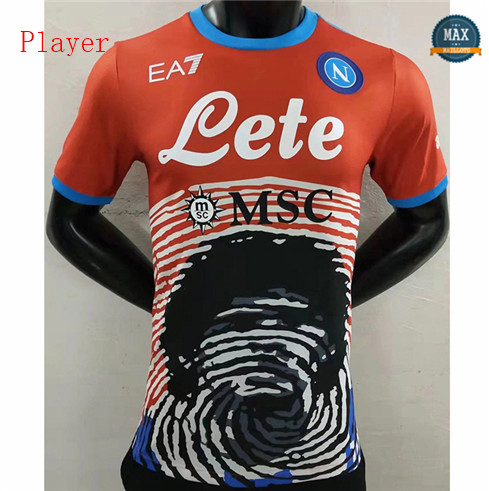 Max Maillot Player Version 2022/23 Naples Orange