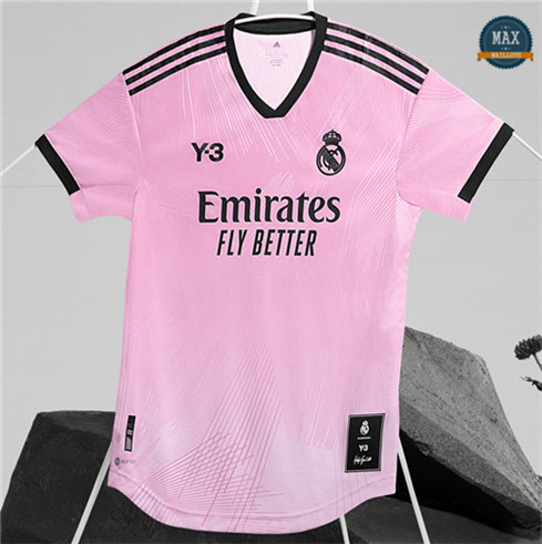 Max Maillot Real Madrid Maillot Y-3 Rose 2022/23