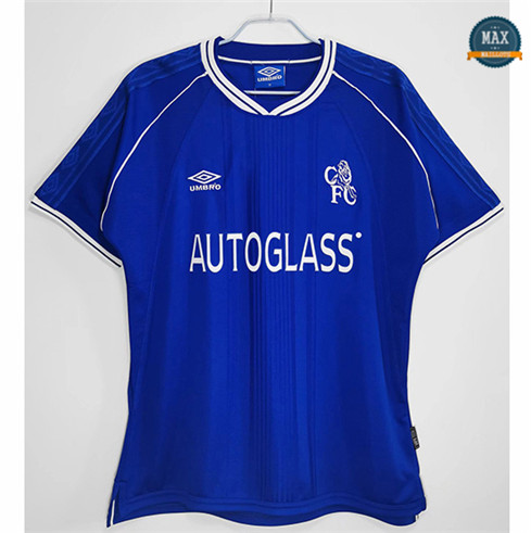 Max Maillot Retro 1999-01 Chelsea Maillot Domicile