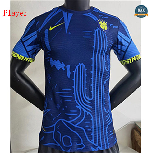 Max Maillot Player Version 2022/23 Brésil Bleu