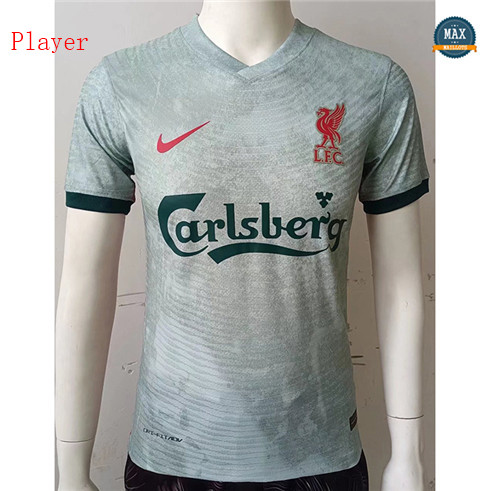 Max Maillot Player Version 2022/23 Liverpool Gris Vert