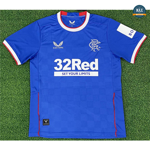 Max Maillot Rangers Domicile 2022/23