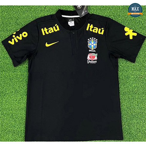 Max Maillot Brésil Maillot Training Noir 2022/23