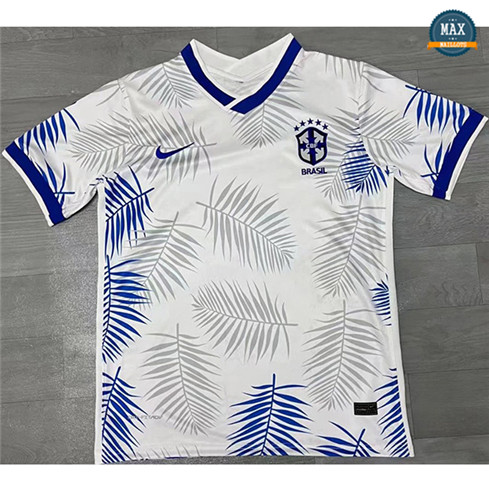 Max Maillot Brésil Maillot Training Blanc/Bleu 2022/23