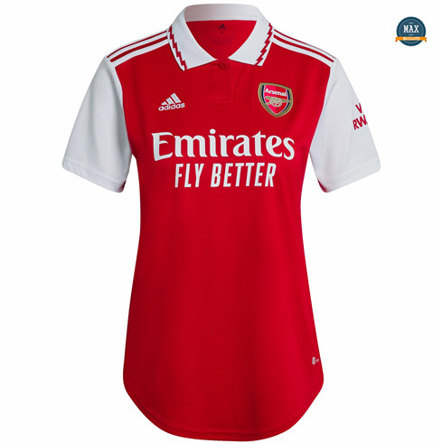 Max Maillot Arsenal Femme Domicile 2022/23