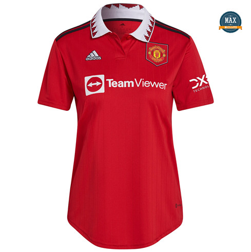 Max Maillot Manchester United Femme Domicile 2022/23