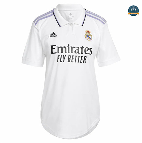 Max Maillot Real Madrid Femme Domicile 2022/23