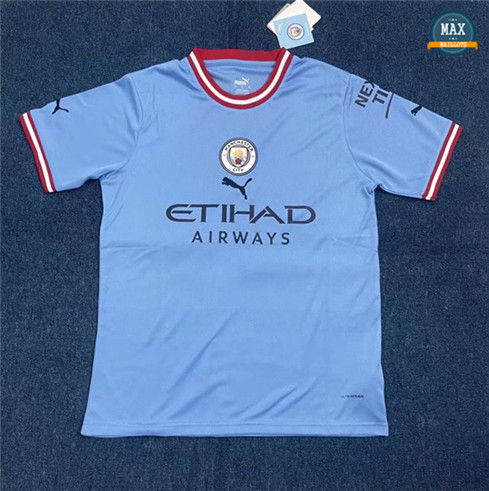 Max Maillot Manchester City Maillot Bleu 2022/23