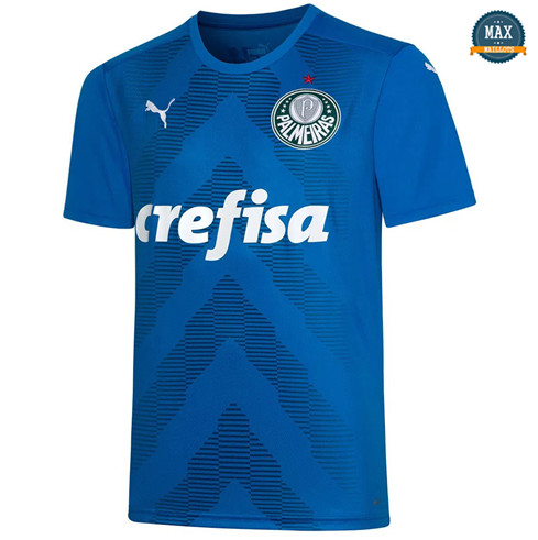 Max Maillot Palmeiras Maillot Gardien de but 2 Bleu 2022/23