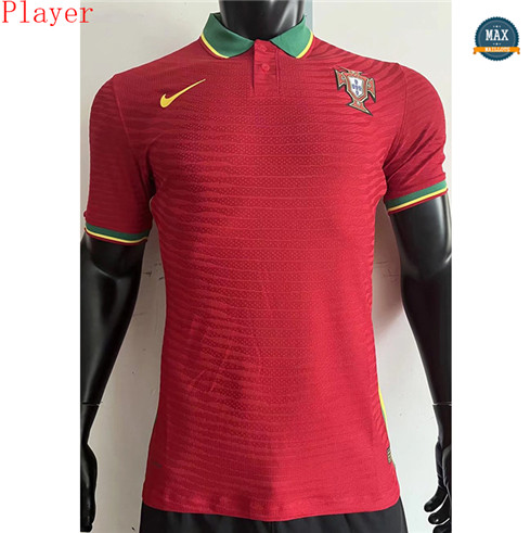 Max Maillot Player Version 2022/23 Portugal Rouge