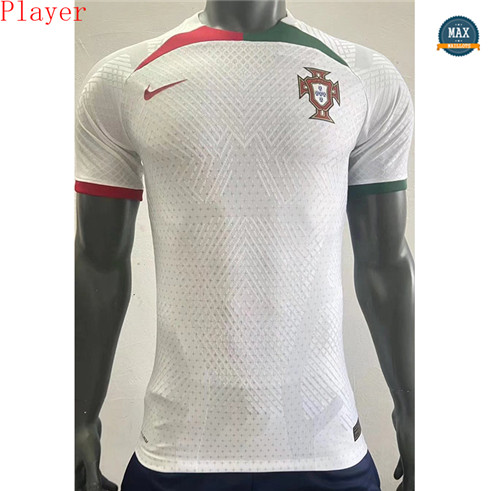 Max Maillot Player Version 2022/23 Portugal Training Blanc