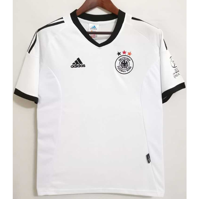 Max Maillot Retro 2002 Allemagne Maillot Domicile World Cup