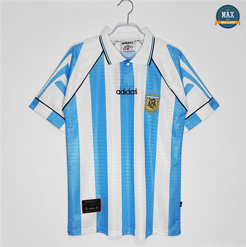 Max Maillot Retro 1996-97 Argentine Maillot Domicile