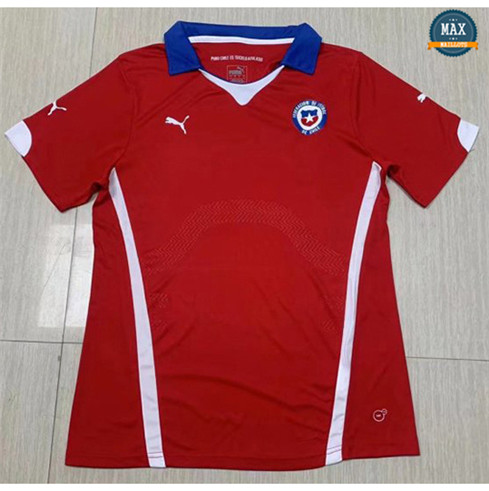 Max Maillot Retro 2014 Chile Maillot Domicile