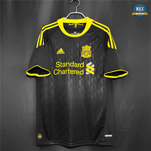 Max Maillot Retro 2010-11 Liverpool Maillot Third