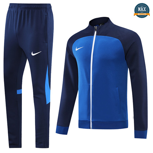 Max Maillot Veste Survetement Nike Bleu 2022/23