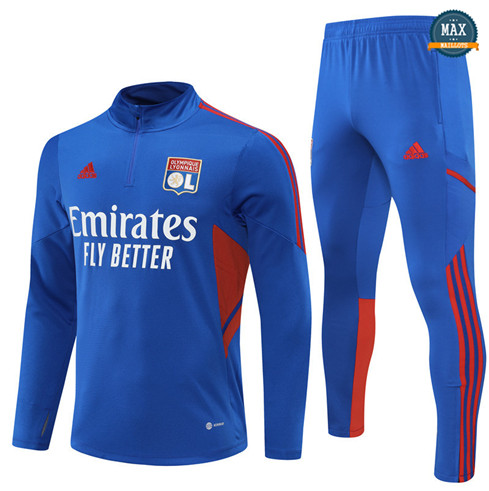 Max Maillot Survetement Lyon Bleu 2022/23