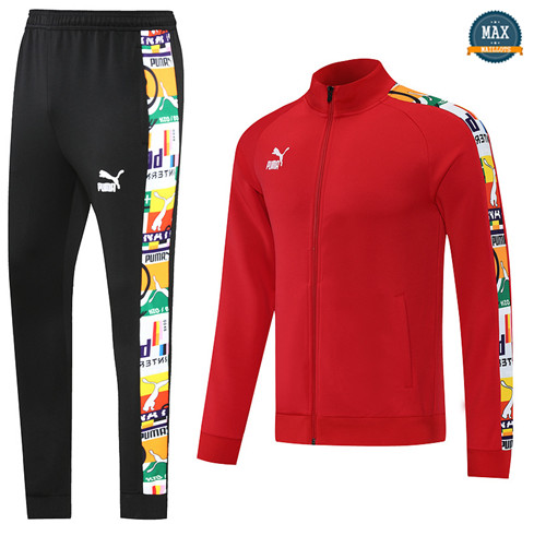 Max Maillot Veste Survetement PUMA Rouge 2022/23