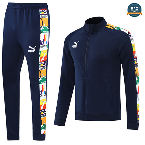 Max Maillot Veste Survetement PUMA Bleu Marine 2022/23