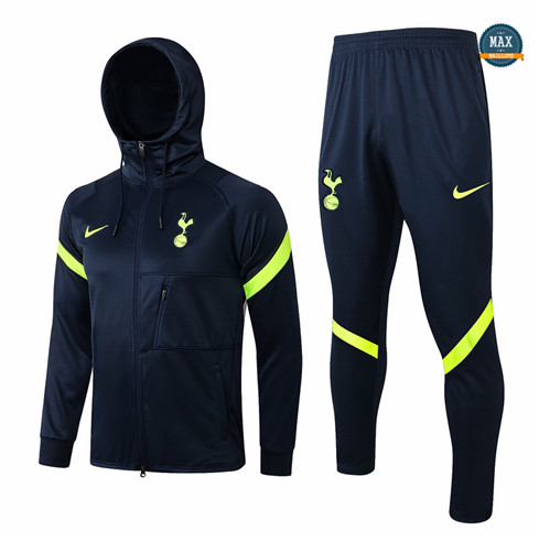 Max Maillot Veste Survetement à capuche Tottenham Hotspur Bleu Marine 2022/23