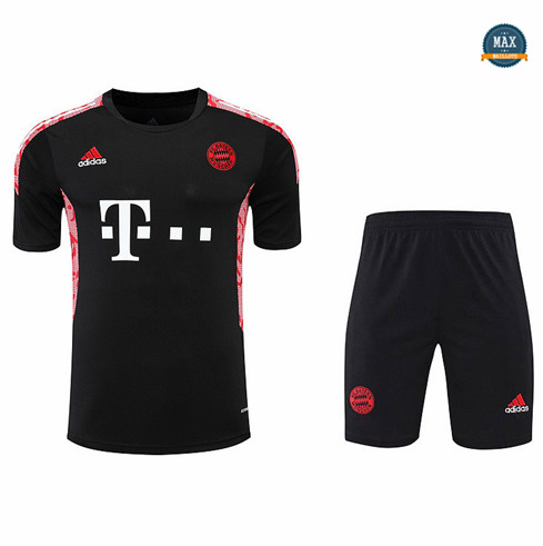 Max Maillot Bayern Munich + Short Training Noir 2022/23 max2210