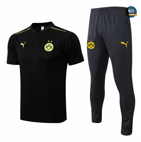 Max Maillot Polo Borussia Dortmund + Pantalon Training 2022/23 max2222