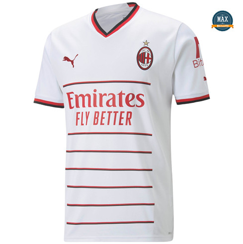 Max Maillots AC Milan Exterieur 2022/23