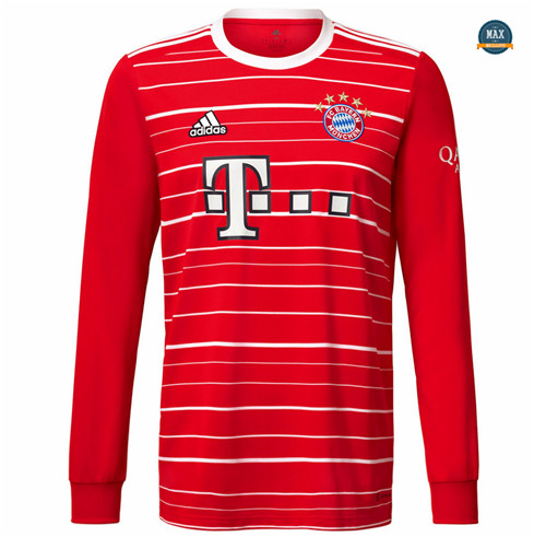 Max Maillots Bayern Munich Domicile Manche Longue 2022/23