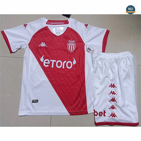 Max Maillots AS Monaco Enfant Domicile 2022/23